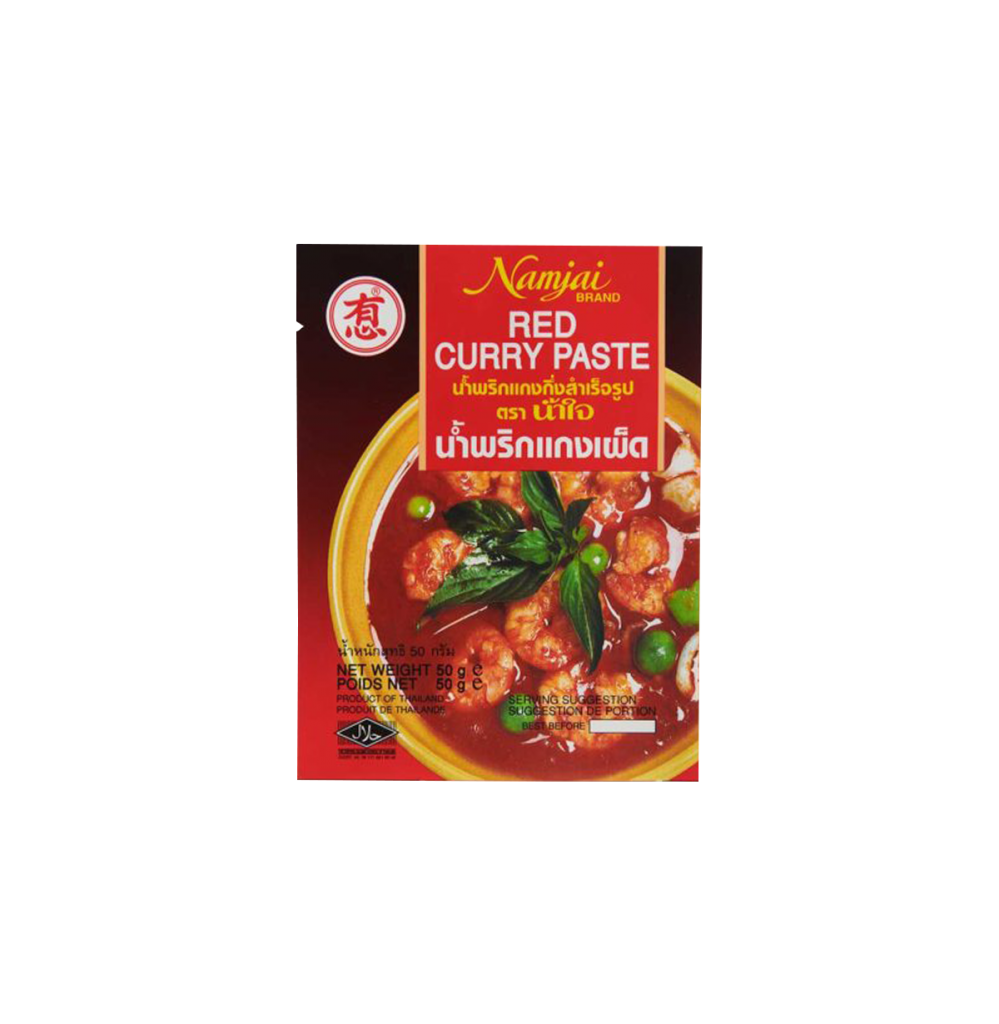 RED CURRY PASTE 50g. Namjai Brand