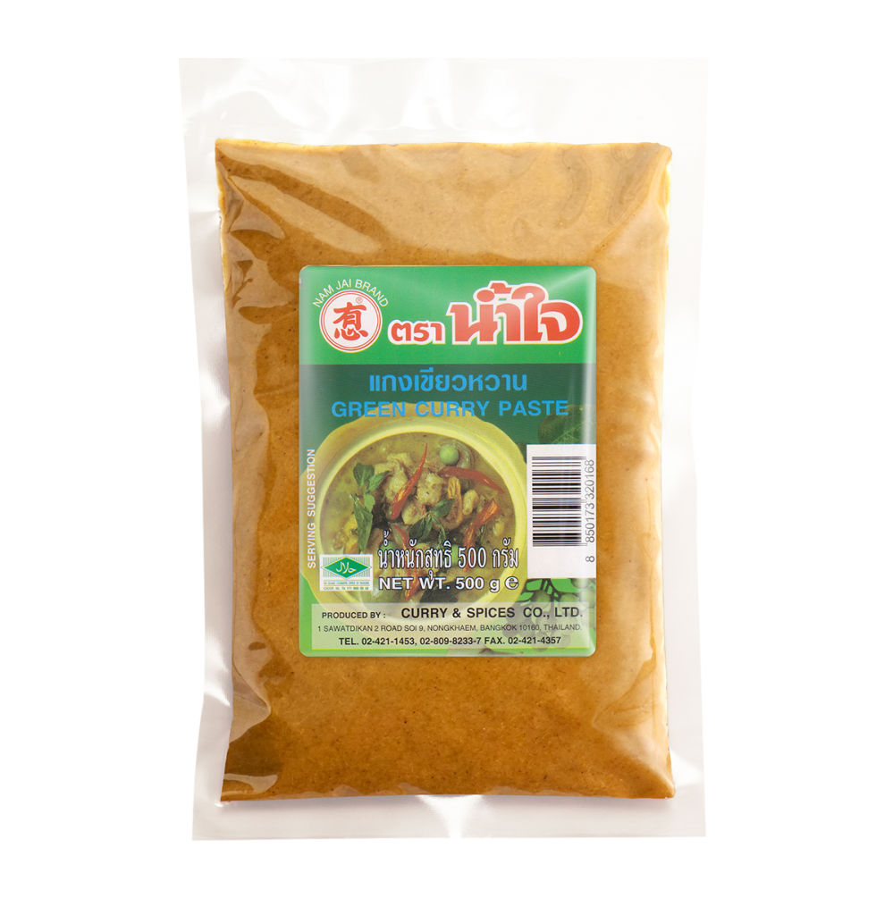 Green Curry Paste 500g Namjai Brand