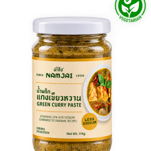 น้ำพริกแกงเขียวหวานโซเดียมต่ำ 4 ออนซ์