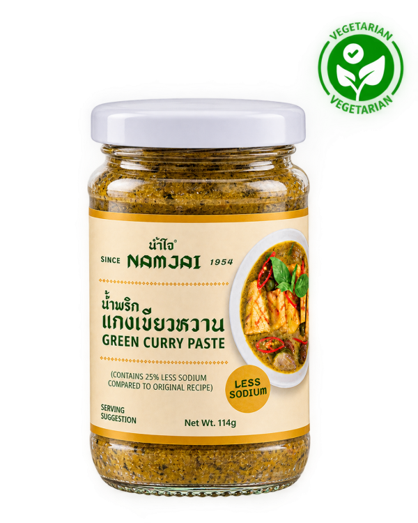 น้ำพริกแกงเขียวหวานโซเดียมต่ำ 4 ออนซ์
