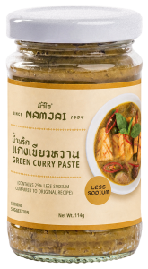 น้ำพริกแกงเขียวหวานโซเดียมต่ำ 4 ออนซ์