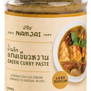 น้ำพริกแกงเขียวหวานโซเดียมต่ำ 4 ออนซ์