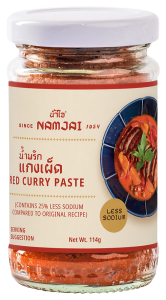 น้ำพริกแกงเผ็ดโซเดียมต่ำ 4 ออนซ์